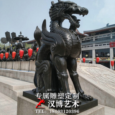 唐朝公园雕塑铸铜摆件
