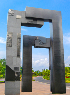 精雕宴石材景观装饰简约现代广场