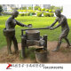 推磨雕塑民俗民风系列雕塑制作铸铜材质雕塑制作城市景观园林雕塑