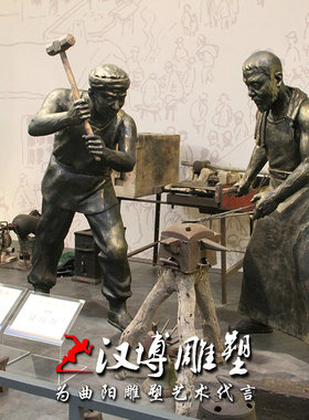 玻璃钢景观园林人物雕塑