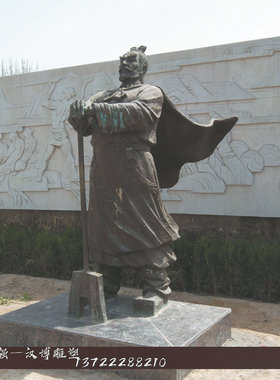 历史大将军户外公园景观人物雕塑