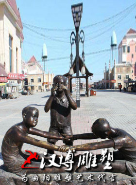 园林景观商业街大型户外人物雕塑