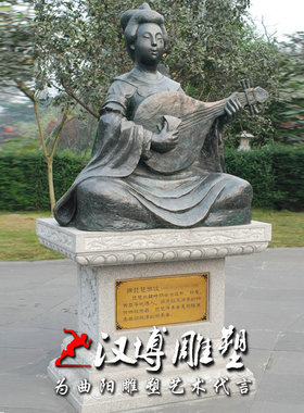 玻璃钢音乐户外园林景观主题雕塑