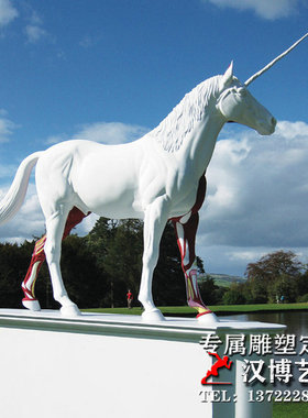 玻璃钢公园商业街雕塑小区景观