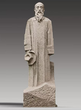 玻璃钢真人像沈钧儒可定制仿铜