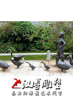 玻璃钢古代民俗人物雕塑