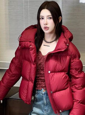 Gyantong郭彦彤泡芙短款羽绒服95白鹅绒冬季冬季女厚款WT1128