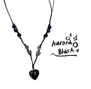 BKP曼谷公园「蝴蝶心」韩国小众设计款朴秀荣启豪joy同款项链男女