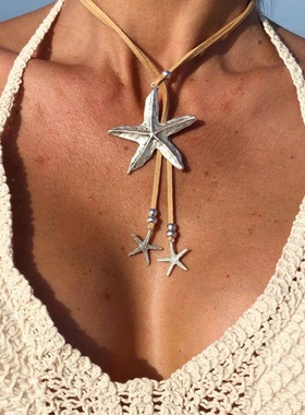 BKP「海星」波西米亚风海星项链复古vintage海滩ins男女夏日百搭