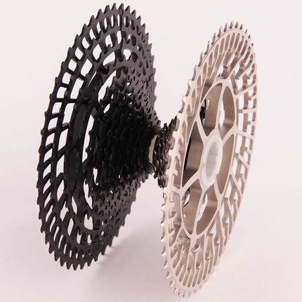 SUNSHINE日晖CNC超轻镂空飞轮山地车10/11/12速塔轮4650T52齿链轮