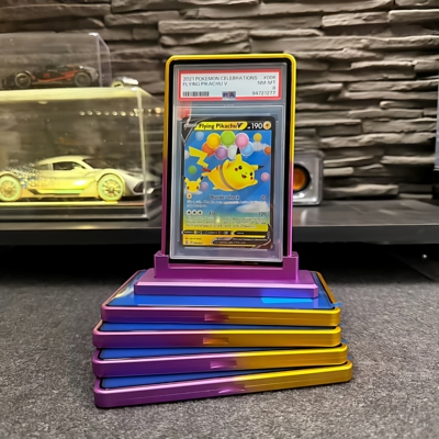 PSA/CGC/公博 CCG/BGS金属评级保护壳评级卡渐变球星卡宝可梦PTCG