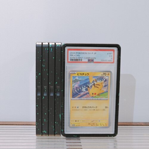 PSA渐变飘花金属评级保护壳评级卡展示球星卡宝可梦PTCG/CGC/CCIC
