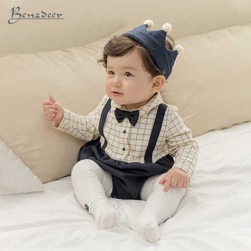 韩国Benzdeer连体衣爬服