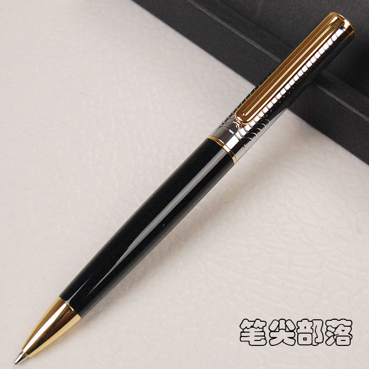 黄铜金属圆珠笔原子笔铜笔旋转出芯G2笔芯L028