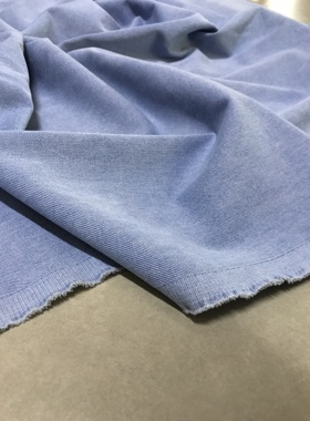 金佳牛仔布料天蓝色中弹薄款意大利土耳其进口高端水洗高品质