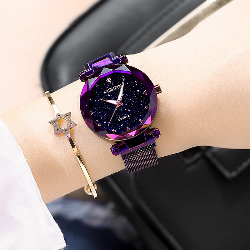 卡诗顿正品星空手表女士防水抖音网红2020新款韩版女表学生