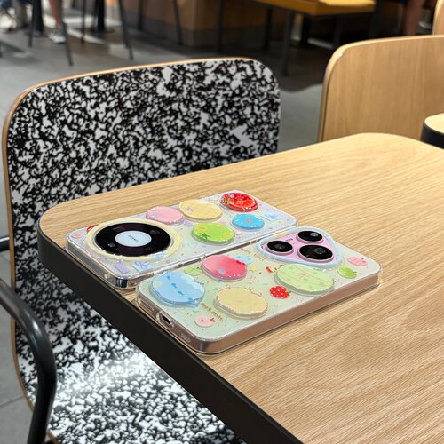 imd立体番茄苹果适用华为mate60pro/mate70pro/mate80promax/p70pro/p80pro/p90pro手机壳