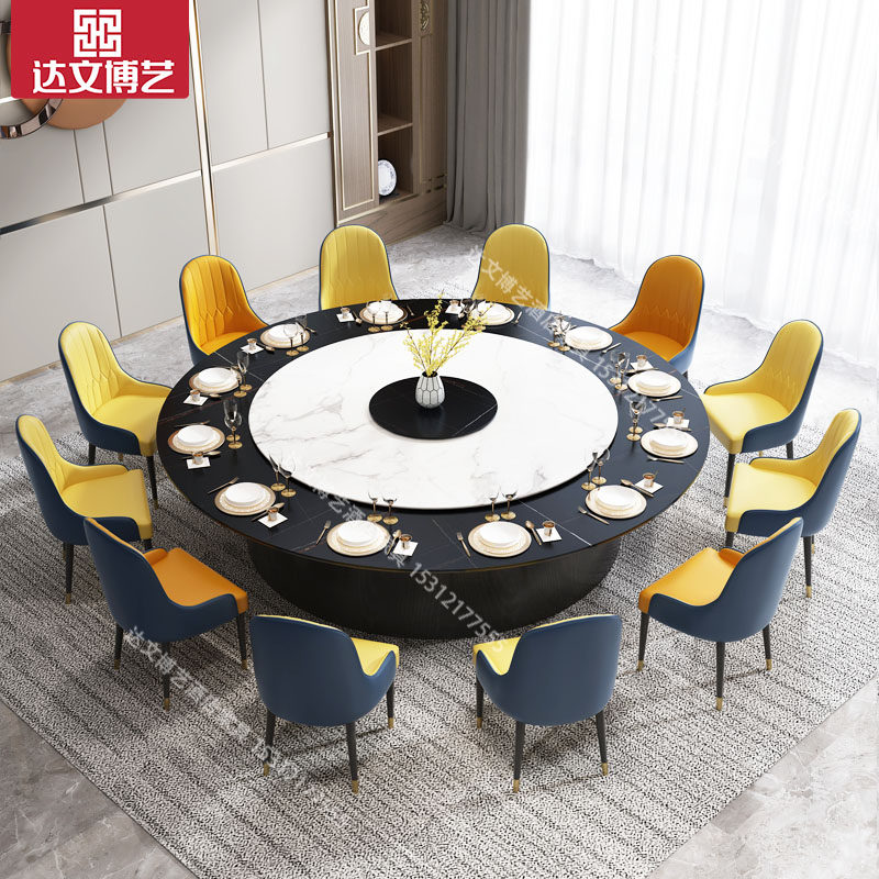 大餐桌圆桌15人 价格 怎么样 图片