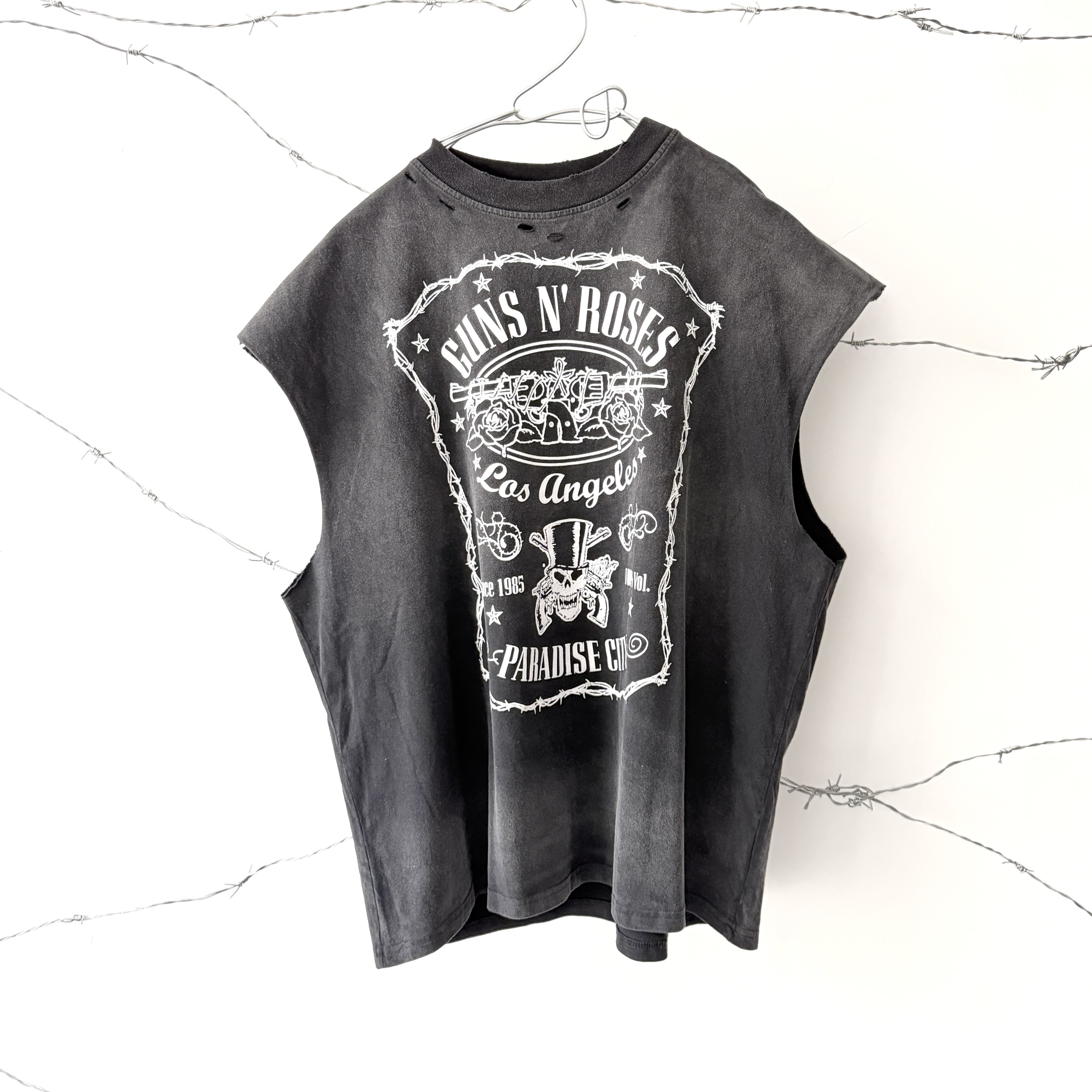 废土风手工磨破重磅洗水背心T恤定制重磅磨毛vintage质感面料,男装,背心,淘宝优惠券,粉丝福利购,淘宝优惠卷