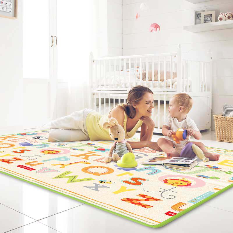 Fisher children Mat baby Mat carpet Single-sided Hemming Mat environmental protection Game pad BMF17in the Toy/Childs/Puzzle/Building block/Model , Children crawl/Toddler/Fitness , Mat  category - from Buy2taobao.com to provide professional Taobao agent buy service