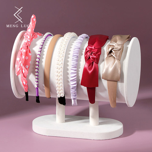 大号发箍架绒布首饰架头饰展示架
