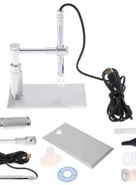 New 2MP 8LED 500X Loupe Digital Microscope USB Otoscope