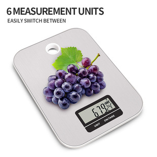 English stainless steel electronic scale 5kg kitchen scale