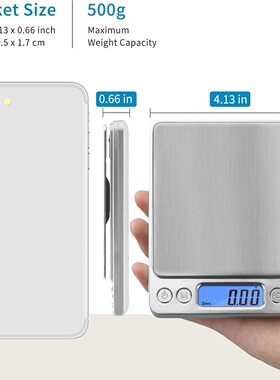 High precision electronic scale 3kg household kitchen scale