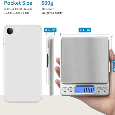 High precision electronic scale 3kg household kitchen scale