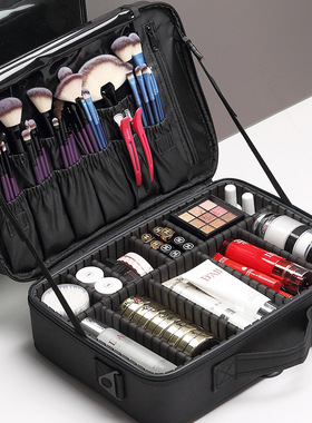 Large capacity professional makeup bag, nail art toolbox