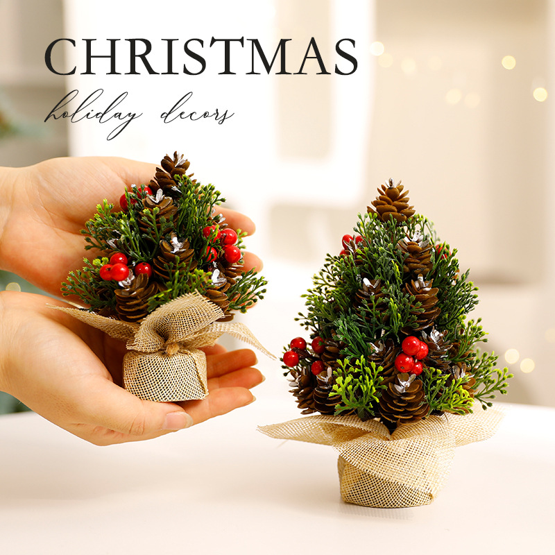 New Mini Christmas Tree Christmas Desktop Decoration圣诞树