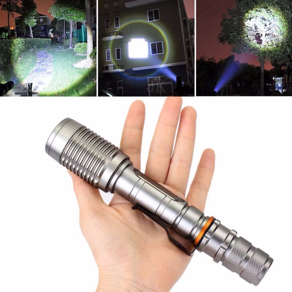 New 3000LM CREE XML-T6 LED Zoomable Flashlight Torch Bicycle