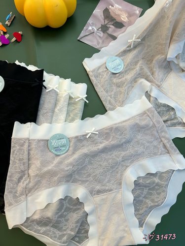 米娅林31473妆花绸内裤女三角裤