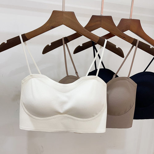 镂空美背性感百搭收副乳抹胸内衣