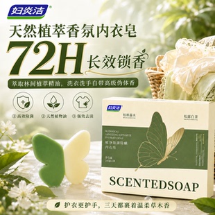妇炎洁植净除菌除螨内衣皂洗内裤内衣洗衣专用皂香氛抑菌男女通用
