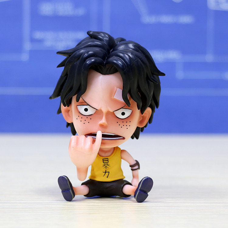 海贼王手办 抠鼻艾斯公仔模型摆件周边二次元男孩玩具生日礼物