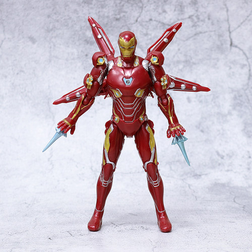 复仇者联盟玩具可动手办摆件模型