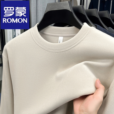 罗蒙卫衣男款德绒秋冬长袖打底衫