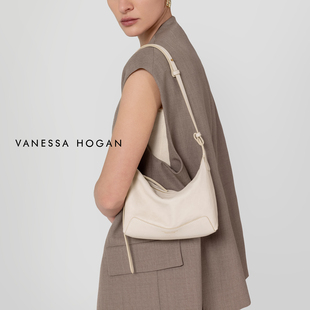 【陈洁kiki】VH女包欣冉hobo包小号头层植鞣牛皮单肩包