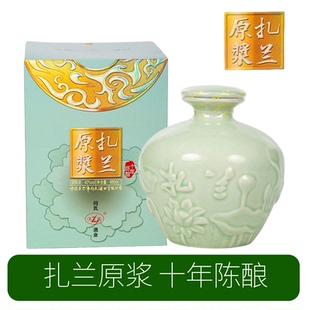 内蒙呼伦贝尔白酒闫氏扎兰原浆十年陈酿42度 600ml清香型