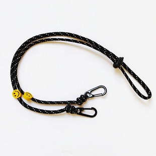 风帽绳包包手套备用双扣绳户外斜跨绳手机绳扣伞绳单肩包带挂绳