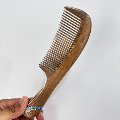 谭木匠碧云间绿檀木梳子礼盒