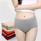 新姿态1108 包邮 全棉女士纯色柔软弹力三角内裤 中腰蝴蝶结内裤
