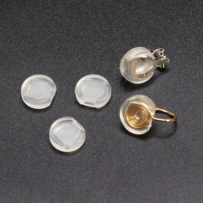 防痛垫硅胶乳白色配件螺旋耳