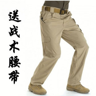 耐磨高品质春夏秋薄款 裤 格子布军迷户外工装 国产复制511战术裤