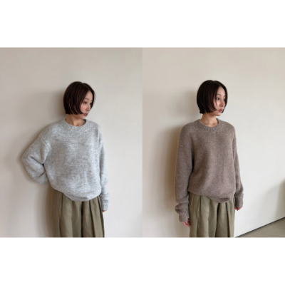 30%澳洲羊毛加厚基础蓬松毛衣