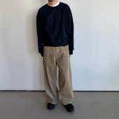 Anniehall25fw 长裤 复古画家裤 水洗宽松灯芯绒复古工装