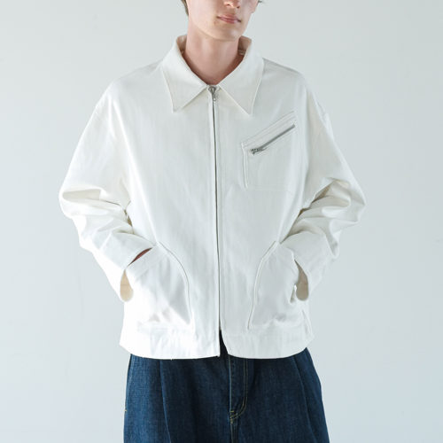 工装棉夹克外套短款白色棉服