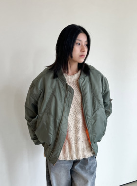 anniehall23fw Ma-1 flight jacket解构ma1飞行夹克棉服外套棉衣