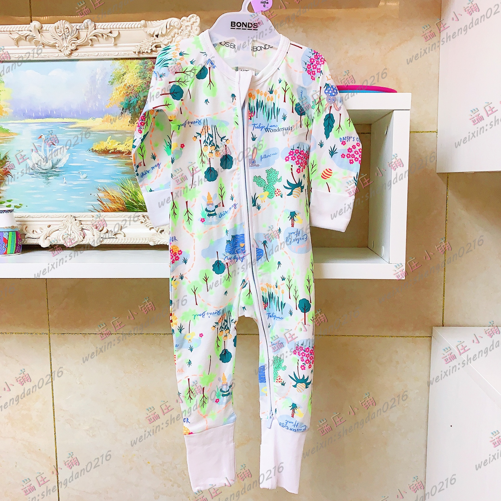 邦芝澳洲爬服婴儿连体衣